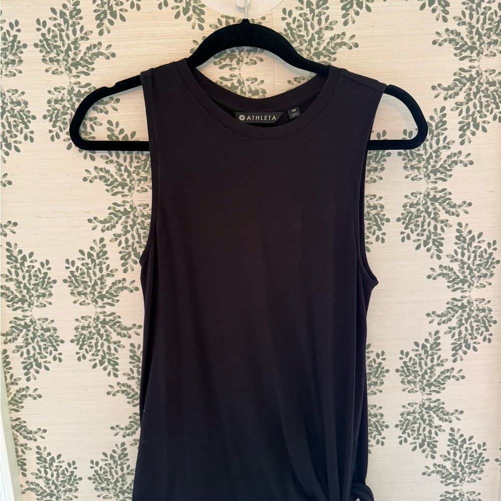 Athleta Black Muscle Tee Classic Style